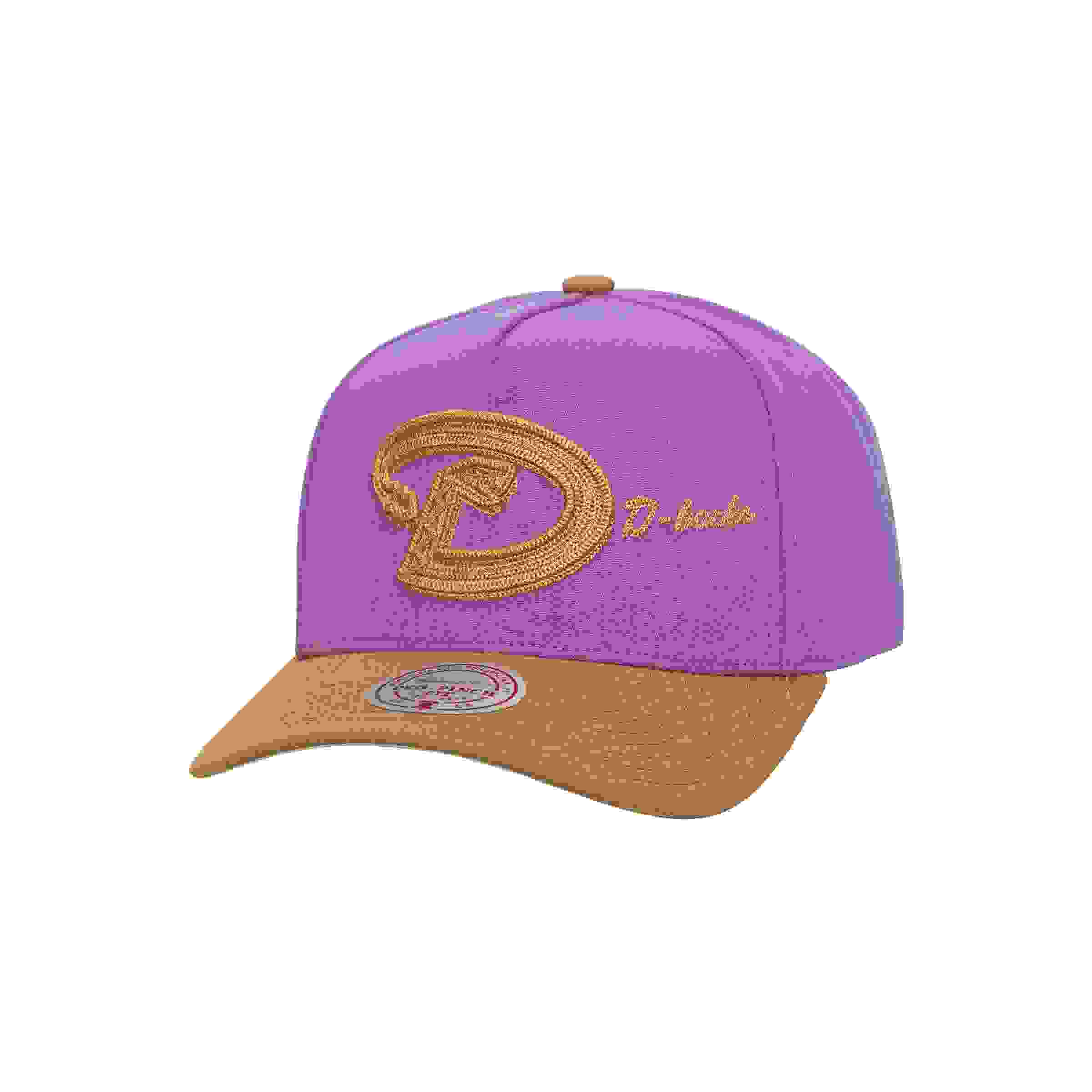 Mitchell & Ness Arizona Diamondbacks Side Script Purple Snapback Hat